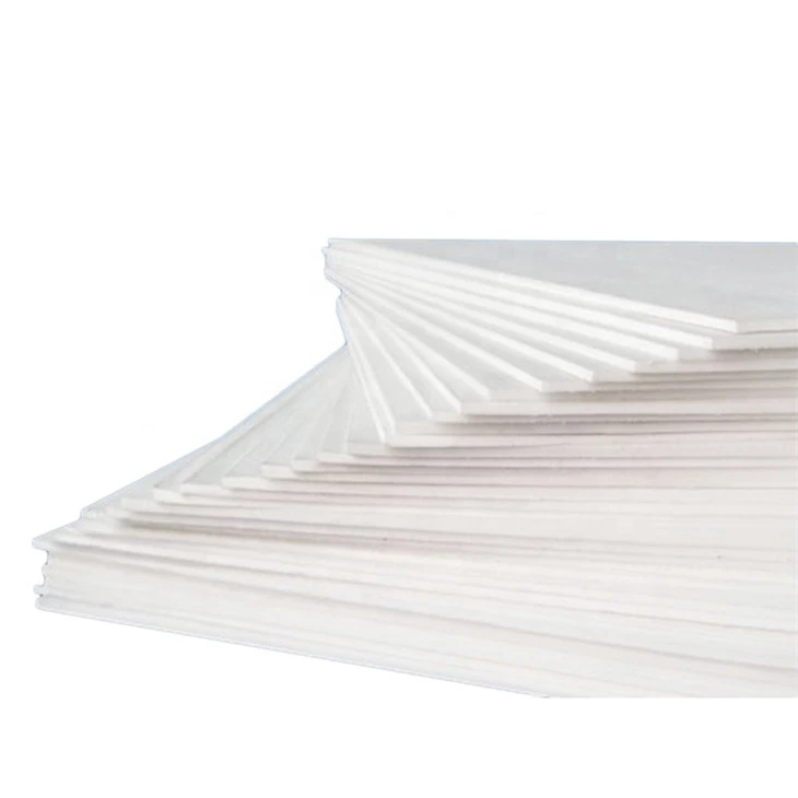 die ejection rubber white sheets